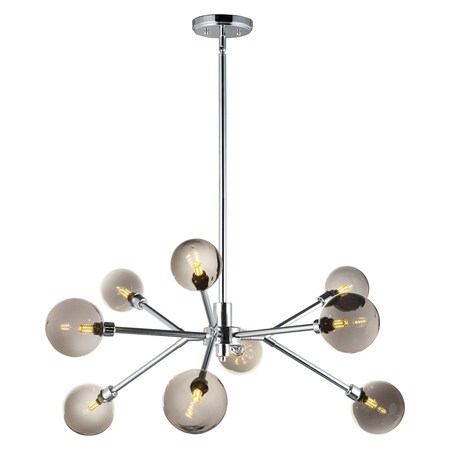 Et2 Asteroid 9-Light Led Chandelier E24823-138PC
